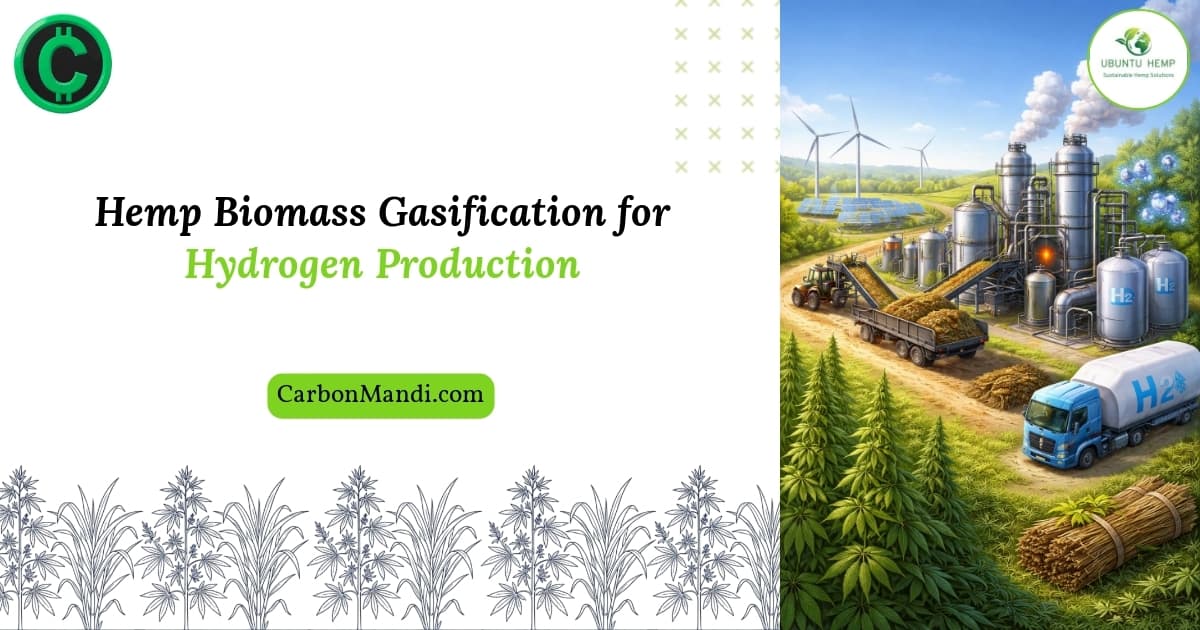 Harnessing Hemp Biomass Gasification for Clean Hydrogen