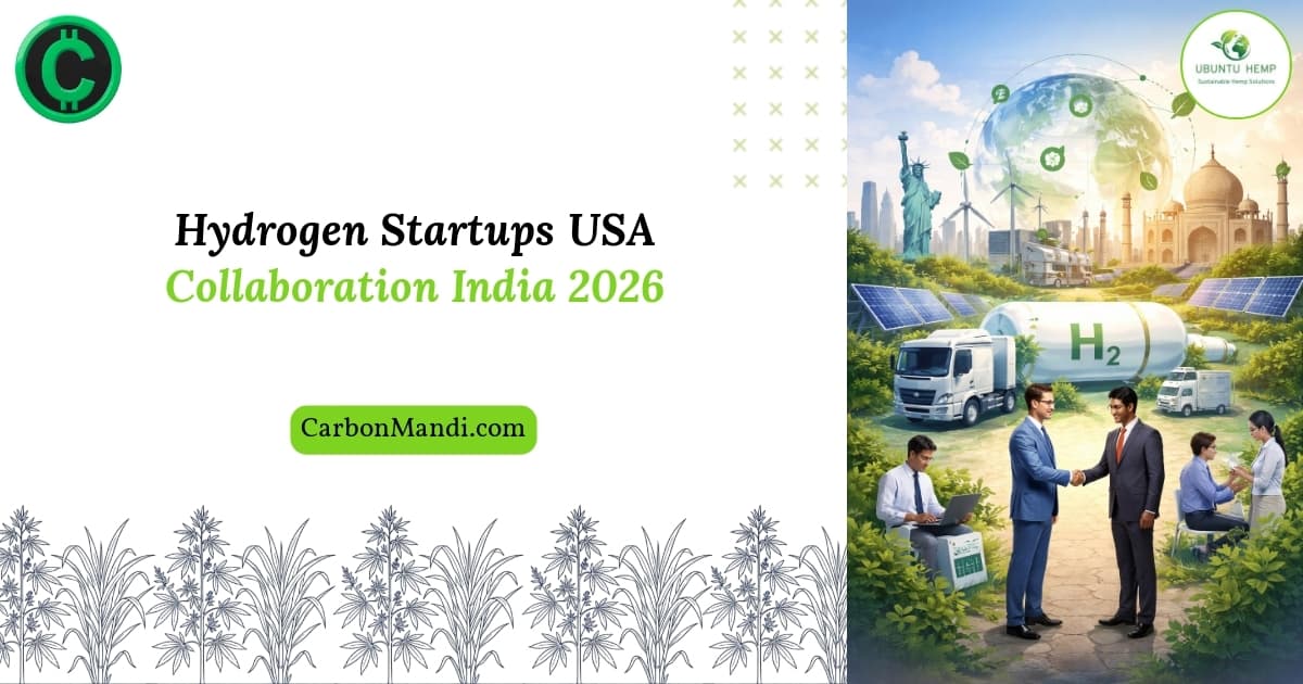 Hydrogen Startups USA Collaboration India: A 2026 Roadmap