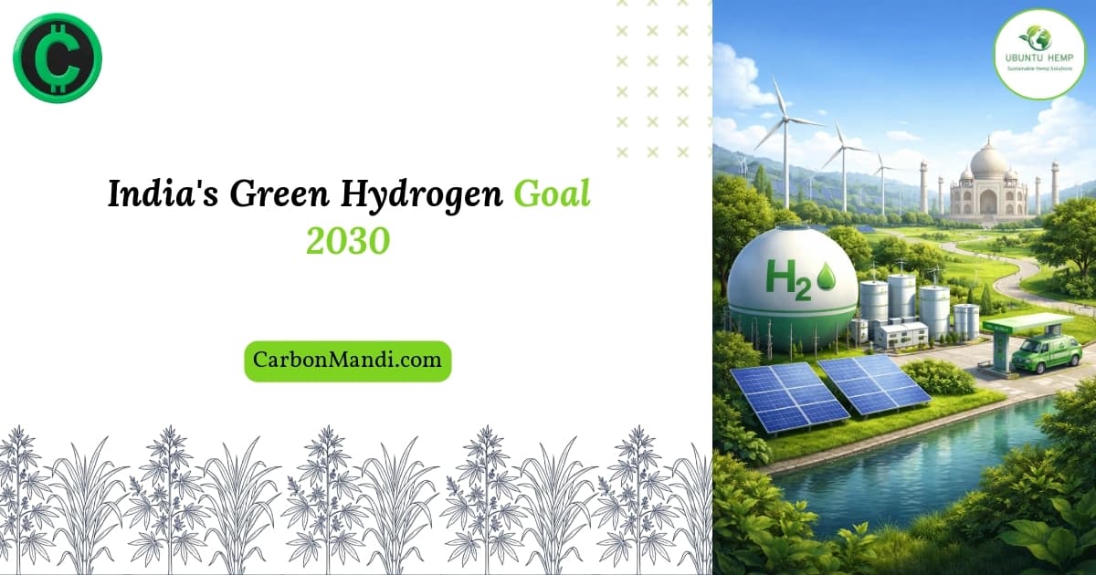 India’s Ambitious 5 MMT Green Hydrogen Target by 2030