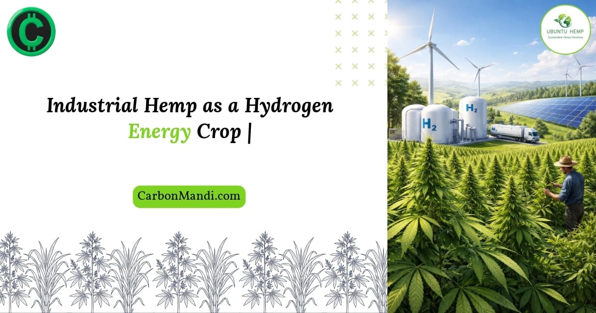 Industrial Hemp as a Hydrogen Energy Crop: A Fresh Energy Frontier