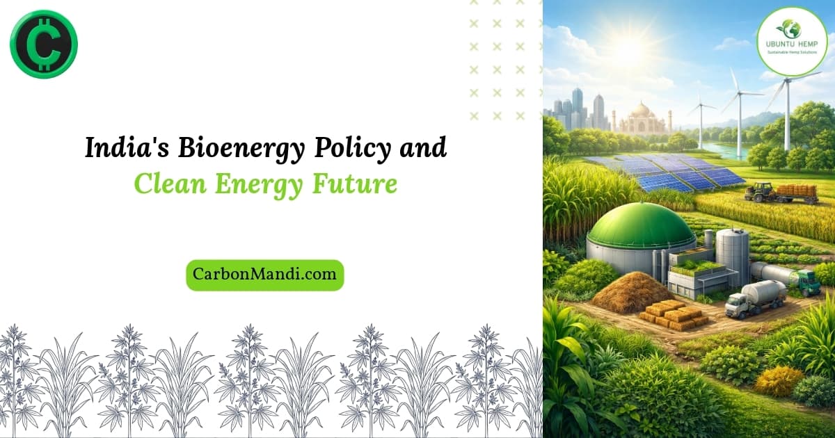 Bioenergy Policy India: Powering a Cleaner Tomorrow