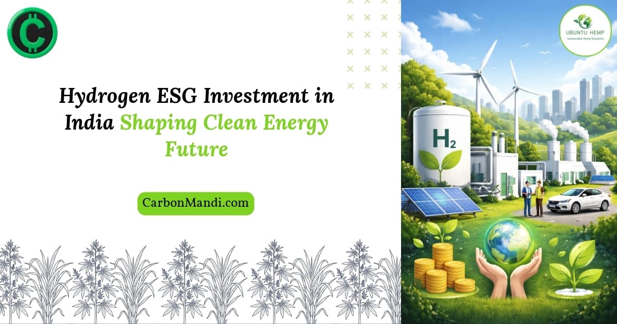 Hydrogen ESG Investment in India: Powering a Clean Energy Revolution